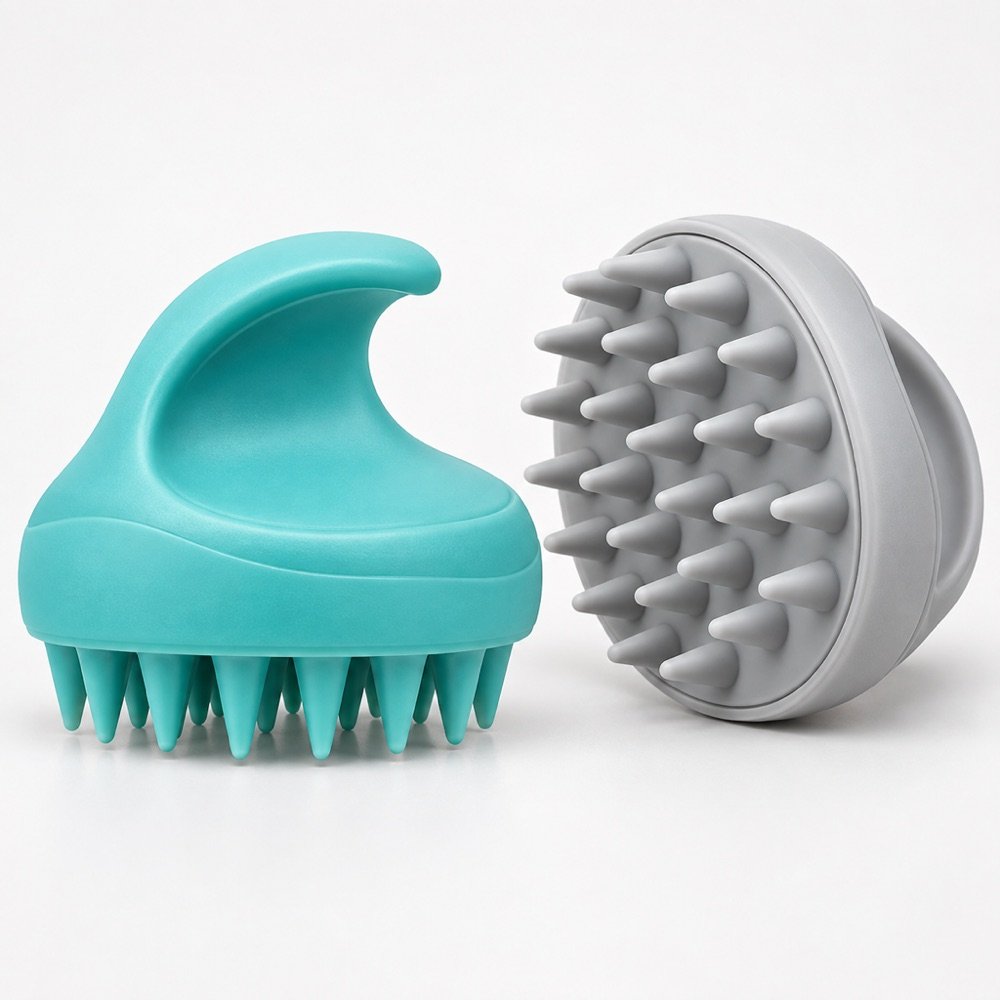 Scalp Massager Shampoo Brush - 2 Pack | SCALPEASE