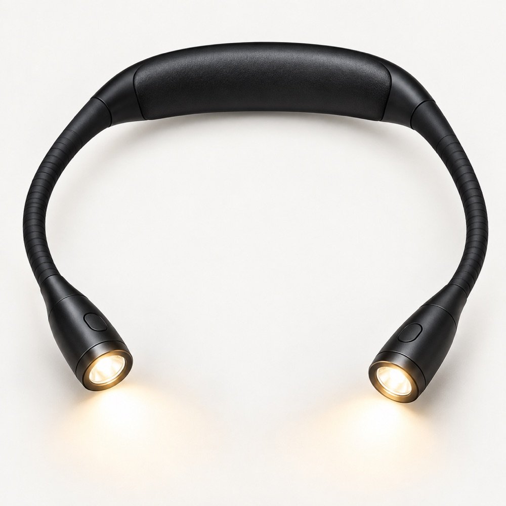 Rechargeable Neck Reading Light - Hands Free | NECKLUME