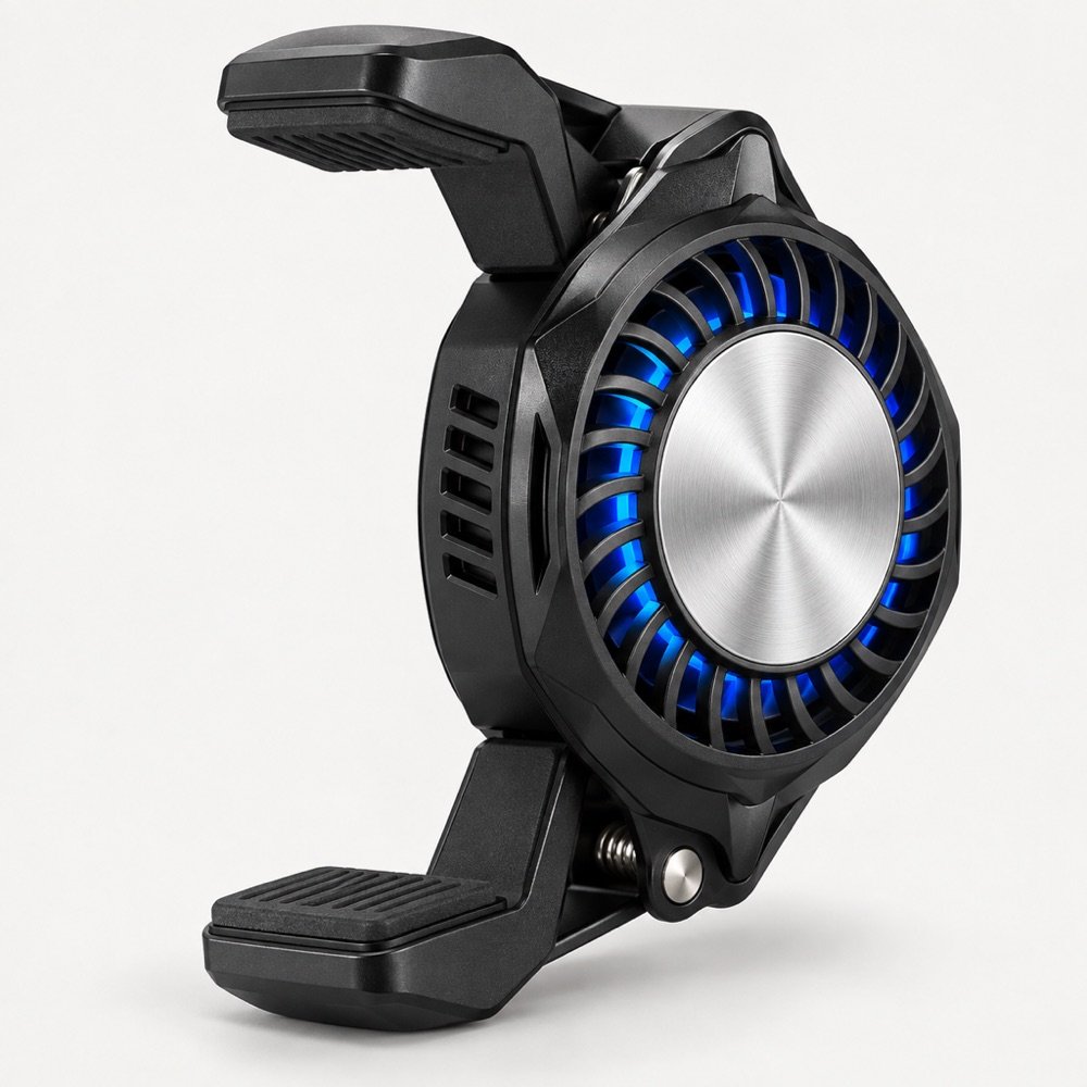 Phone Cooling Fan Clip - Stops Gaming Throttle | CHILLGRIP